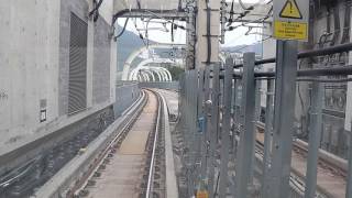 一分鐘搭完港鐵南港島綫全程(往金鐘)