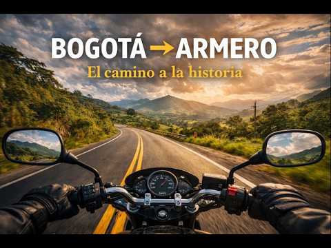 Bogotá → Armero Tolima en Moto 🏍️ | La Ruta por Cundinamarca y Tolima