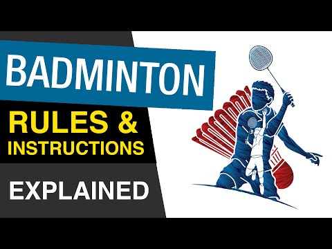 🏸 Rules of Badminton : How To PLAY Badminton : Badminton Rules For Beginners EXPLAINED
