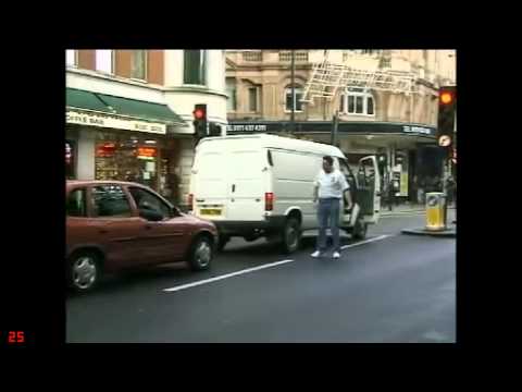 Trigger Happy TV. White van man Roadrage scene.