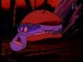 Aladdin Og Genie Besejrer En Tyrannosaurus På Dansk