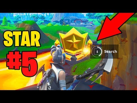 SEASON 8 WEEK 5 SECRET BATTLE STAR LOCATION GUIDE! - Fortnite Find it in Loading Screen 5