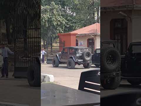 MIET college jammu #endavour #thar #swag