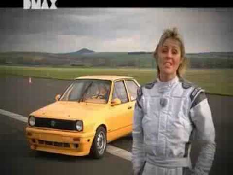 boes-motorsport (VW Polo) vs. Sabine Schmitz beim Slalom Rennen