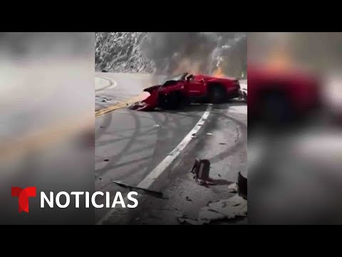 Video registra muerte en un Ferrari del creador del videojuego 'Call of Duty' | Noticias Telemundo