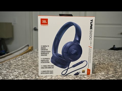 Thumbnail for JBL Tune 520C wired headphones | Unboxing & First Look