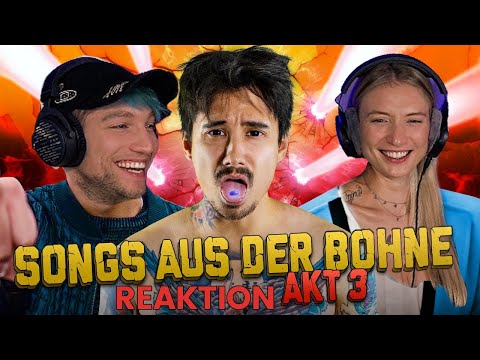 REZO und FIONA FUCHS reagieren auf SONGS AUS DER BOHNE AKT 3