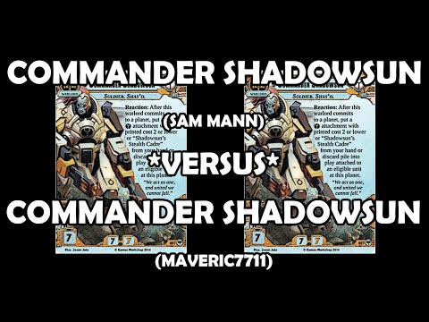 Commander Shadowsun versus Commander Shadowsun - Warhammer 40,000: Conquest