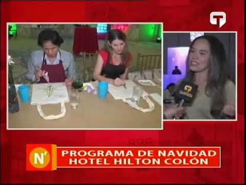 Programa de navidad Hotel Hilton Colón