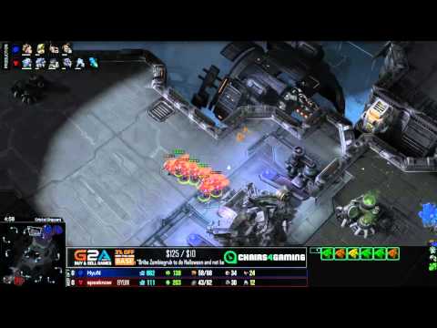 Byun vs Hyun -TvZ- Game 1 [Chairs4Gaming]