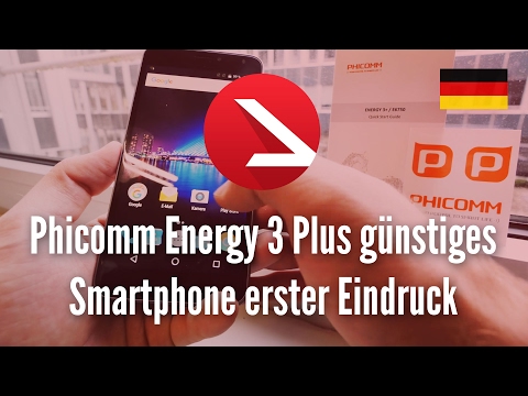Phicomm Energy 3 Plus günstiges Smartphone erster Eindruck