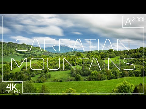 Carpatian Mountains by drone ⛰️ Explore beautiful nature in 4K