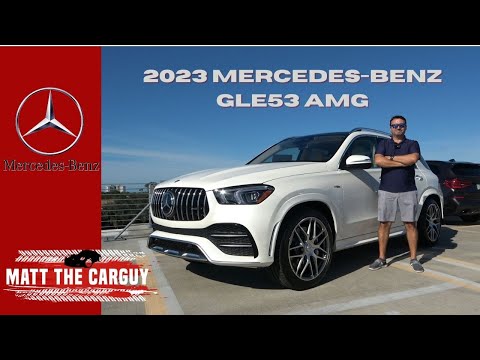 2023 Mercedes-Benz GLE53 AMG is a perfect marriage of performance and luxury.  Review and drive.
