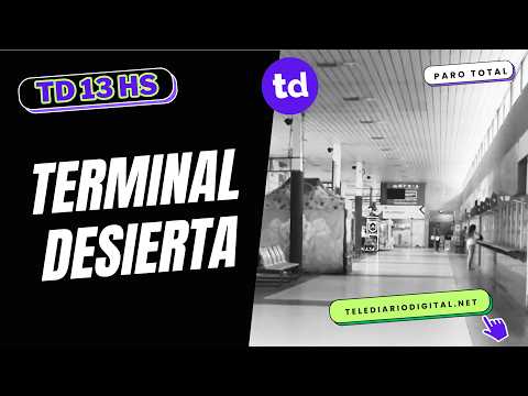 🚍 Paro total: terminal vacía y sin colectivos en Río Cuarto