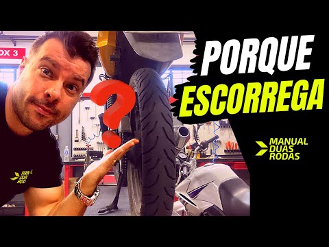 Porque pneu escorrega?