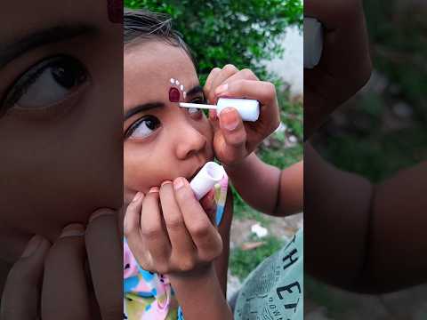 Miniki miniki 🥰 makeup for my sister 🙂#shorts #trending #shortsfeed