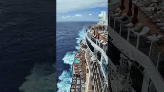 Sea Day Views Onboard Norwegian Luna! 🌊 🛳️ #Shorts #NCLLuna