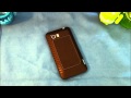 AGF Black Leather Inlay TPU case for HTC Vivid 4g ...