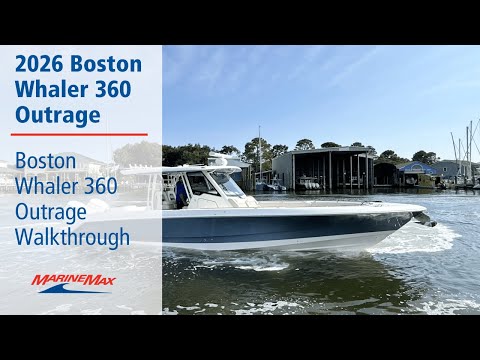 2026 Boston Whaler 360 Outrage Video