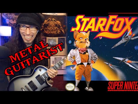 Professional Metal Guitarist REACTS to Starfox "Ending Bosses"