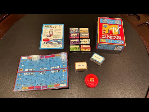 Big Potato MTV Game - Music Throwback Party Quiz Board Game