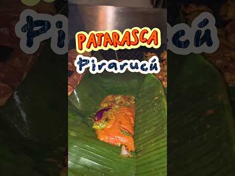 PROBANDO la PATARASCA de PIRARUCÚ en PUERTO NARIÑO 🐟🔥#shorts #amazonas #comida #feedshorts