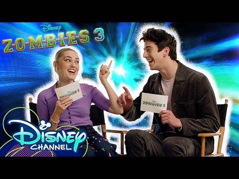No Laugh Challenge with Meg and Milo | ZOMBIES 3 | Disney Original Movie |  @disneychannelmusic