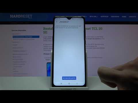 Cómo restaurar WiFi en TCL 20 SE - restablecer ajustes de red