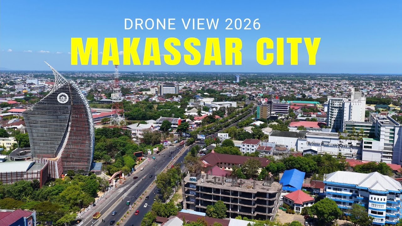 Makassar City by Drone 2026, Jalan A.P. Pettarani Rappocini
