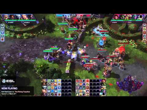 ESL Go4Heroes Americas Cup 13 - Evil Geniuses vs The Rising Taquitos