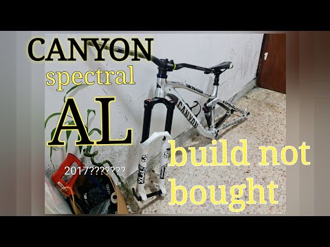 canyon spectral | initial build waiting for other parts ! excited lungs | new 2nd handbuild frame