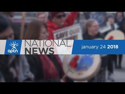 APTN National News January 24, 2018 – Yellowknife hearings, Quebec inquiry