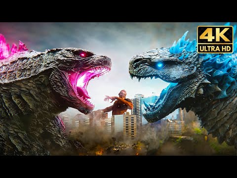 Godzilla Insane NEW Powers Vs. Shimo & Other Titans Fight Scene (2024) Godzilla x Kong Movie