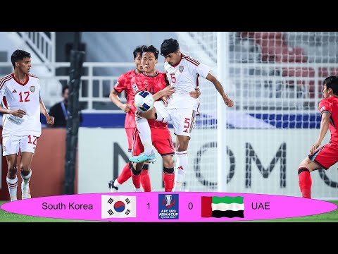 FOOTBALL : FULL HIGHLIGHT! Group B | Korea Republic 1 - 0 United Arab Emirates | AFC U23 2024