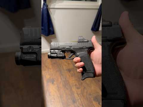 Springfield Hellcat Pro with Pearce Grip +1 extension