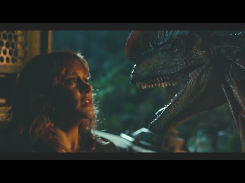 The Dilophosaurus Ambush | Jurassic World Dominion (2022)