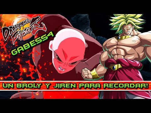 LOS DEMOLEDORES JIREN y BROLY de HAL_090 contra GABESS4: DRAGON BALL FIGHTERZ: ONLINE