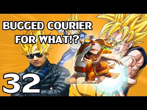 Arteezy - Best Moments #32 - BUGGED COURIER FOR WHAT!? ft PSYCHOPATH ZAI'S PANGOLIER