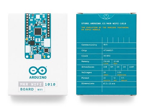 01- Hello to ARDUINO MKR WIFI 1010 - 2020/12/23