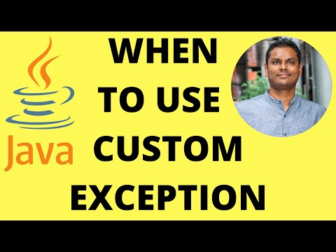 When To Use Java Custom Exception Example Java Code Demo Java Custom Exception Interviewdot