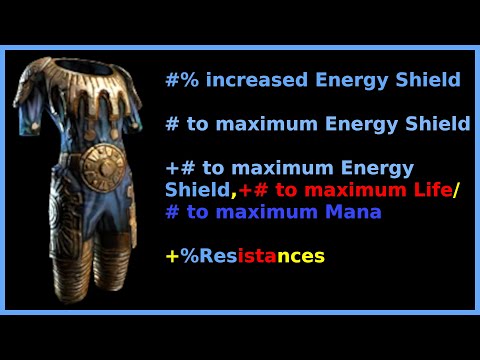 How to craft a 700+ Energy shield Armor! 3.20 [Pathofexile]