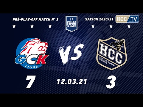 12.03.2021 GCK Lions - HC La Chaux-de-Fonds (7-3)