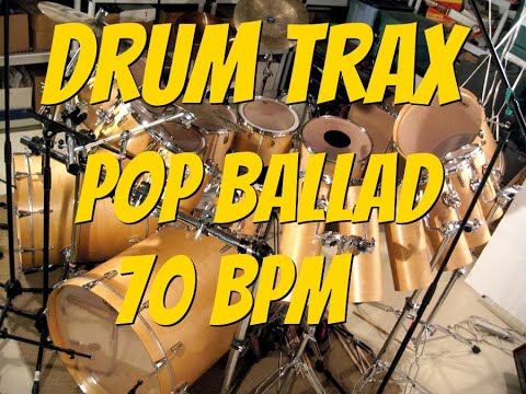 Drum Trax Pop Ballad 70 BPM