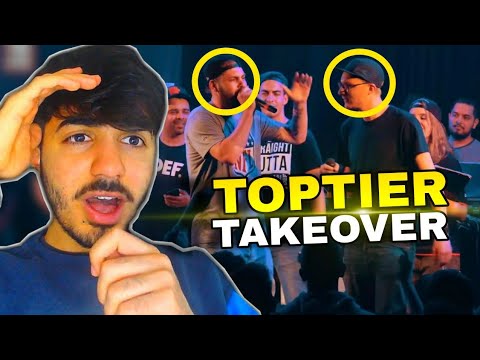 👊🏼🔥 Krom vs. Mighty P - Takeover Freestyle - TopTier Takeover - Reaction