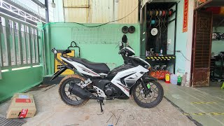 Winner X V3 2022 độ đồ chơi Baga Givi HRV Touring nhè nhẹ trước tết, chuẩn bị chơi Tết.