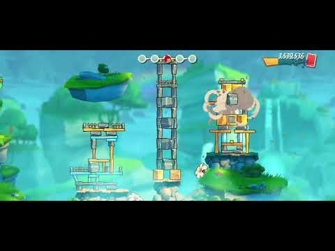 "ANGRY BIRD 2  Level 165 :Can I Beat This Level With 3 Stars ?"