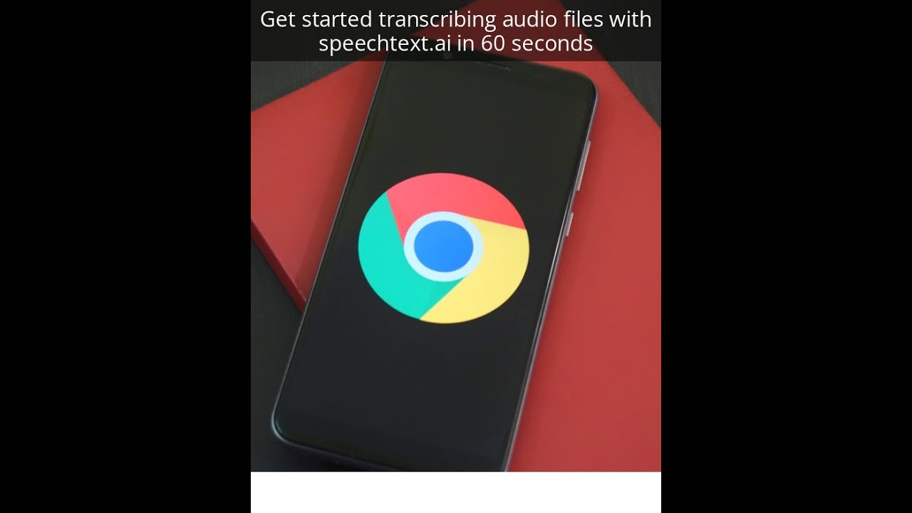 Get started transcribing audio files with speechtext.ai in 60 seconds