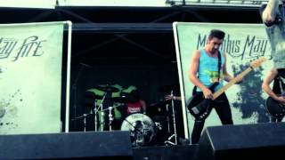 Memphis May Fire - (Without Walls   Sinner) Live @ Warped Tour 2012 Uniondale NY