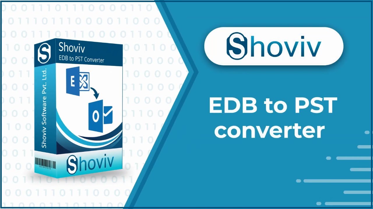 Shoviv EDB to PST Converter Tool demo video