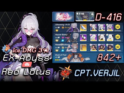 [Honkai Impact 3] EX Abyss Red Lotus - Hellmaru (842 Pts) D-416